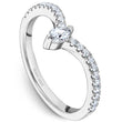 Load image into Gallery viewer, Noam Carver Marquise Tip &quot;V&quot; Shaped Diamond Wedding Band
