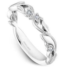Load image into Gallery viewer, Noam Carver Nature Inspired Scrollwork Leaf Stackable Band
