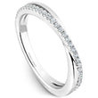 Load image into Gallery viewer, Noam Carver Round Cut Criss-Cross Diamond Wedding Band
