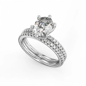 Noam Carver Six Prong Crown Style Diamond Engagement Ring