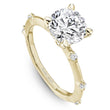 Load image into Gallery viewer, Noam Carver Station Style Diamond Euro Shank Engagement Ring
