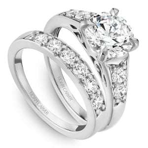 Noam Carver Wide Diamond Engagement Ring
