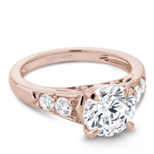 Noam Carver Wide Diamond Engagement Ring