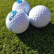 Load image into Gallery viewer, Sapphire Gemstone Graphic Titleist Golf Ball - Pack of 3
