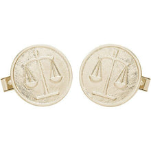 Load image into Gallery viewer, &quot;Scales of Justice&quot; Men&#39;s Cufflinks
