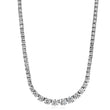 Load image into Gallery viewer, Simon G. 18K White Gold Graduating Diamond Riviera Necklace
