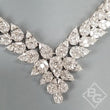 Load image into Gallery viewer, Simon G. 18K White Gold Graduating Pear shaped Diamond Necklace
