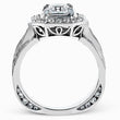 Load image into Gallery viewer, Simon G. 18K White Gold &quot;Princess Cut&quot; Halo Engagement Ring
