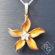 Load image into Gallery viewer, Simon G. 18K Yellow Gold Organic Allure Diamond Flower Pendant
