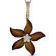 Load image into Gallery viewer, Simon G. 18K Yellow Gold Organic Allure Diamond Flower Pendant
