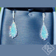 Load image into Gallery viewer, Simon G. Caribbean Blue Paraiba Large Pave Earrings
