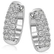 Load image into Gallery viewer, Simon G. Classic Pave Large Diamond Huggie Earrings
