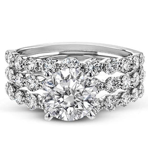 Simon G. Classic Prong Set Diamond Engagement Ring