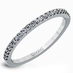 Simon G. Classic Prong Set Diamond Wedding Ring