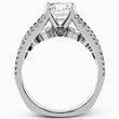 Load image into Gallery viewer, Simon G. Contemporary Cathedral Tension Set Style Diamond Engagement Ring
