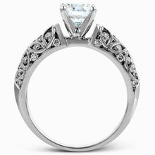 Load image into Gallery viewer, Simon G. Filigree Vintage Style Diamond Engagement Ring
