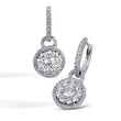 Load image into Gallery viewer, Simon G. Halo Diamond Pave Drop Earrings
