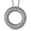 Load image into Gallery viewer, Simon G. Intricate Filigree Flower Diamond Circle Pendant
