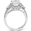 Load image into Gallery viewer, Simon G. Large Oval Cut Halo Diamond Engagement Ring
