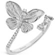 Load image into Gallery viewer, Simon G. Monarch Butterfly Diamond Ring
