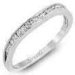 Load image into Gallery viewer, Simon G. Round Cut Channel Set Diamond Wedding Ring
