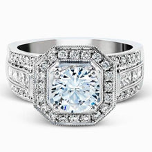 Load image into Gallery viewer, Simon G. &quot;Round Cut Halo&quot; Diamond Engagement Ring
