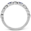Load image into Gallery viewer, Simon G. Sapphire and Diamond Stackable Ring
