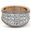 Load image into Gallery viewer, Simon G. &quot;Simon Set&quot; Two Tone Diamond Ring
