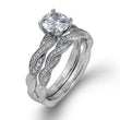 Load image into Gallery viewer, Simon G. Twist Diamond Wedding Ring
