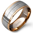 Load image into Gallery viewer, Simon G. Two-Tone 9MM Wedding Band
