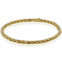 Load image into Gallery viewer, Simon G. Yellow Gold Men&#39;s Brushed Bracelet
