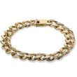 Load image into Gallery viewer, Simon G. Yellow Gold Men&#39;s Link High Polish Bracelet
